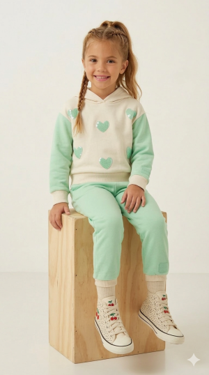 Conjunto Cinti corações